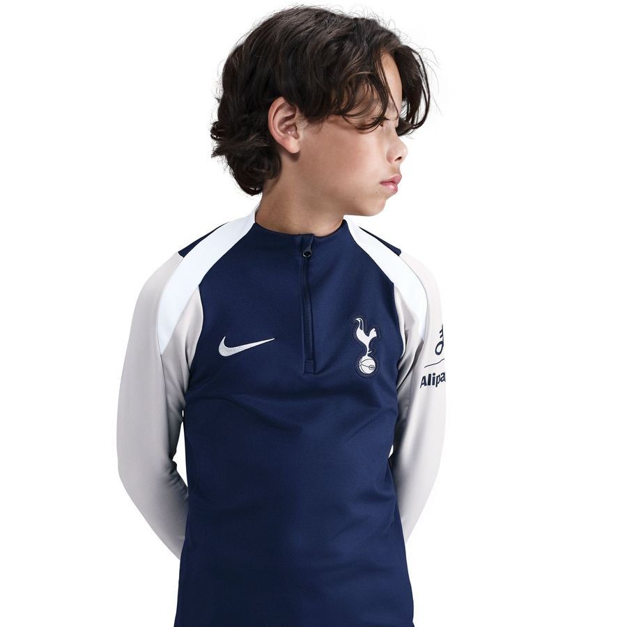 Tottenham Training Shirt Dri-FIT Strike Drill 3rd - Binary Blue/Iron Grey Kids-SoccerKits Hub | Buy Soccer Jerseys Online